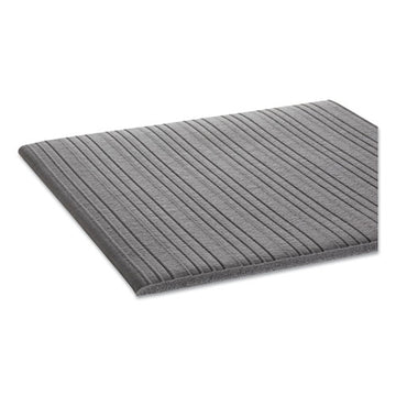 Crown Ribbed Anti-fatigue Mat, Vinyl, 36 X 60, Gray freeshipping - TVN Wholesale